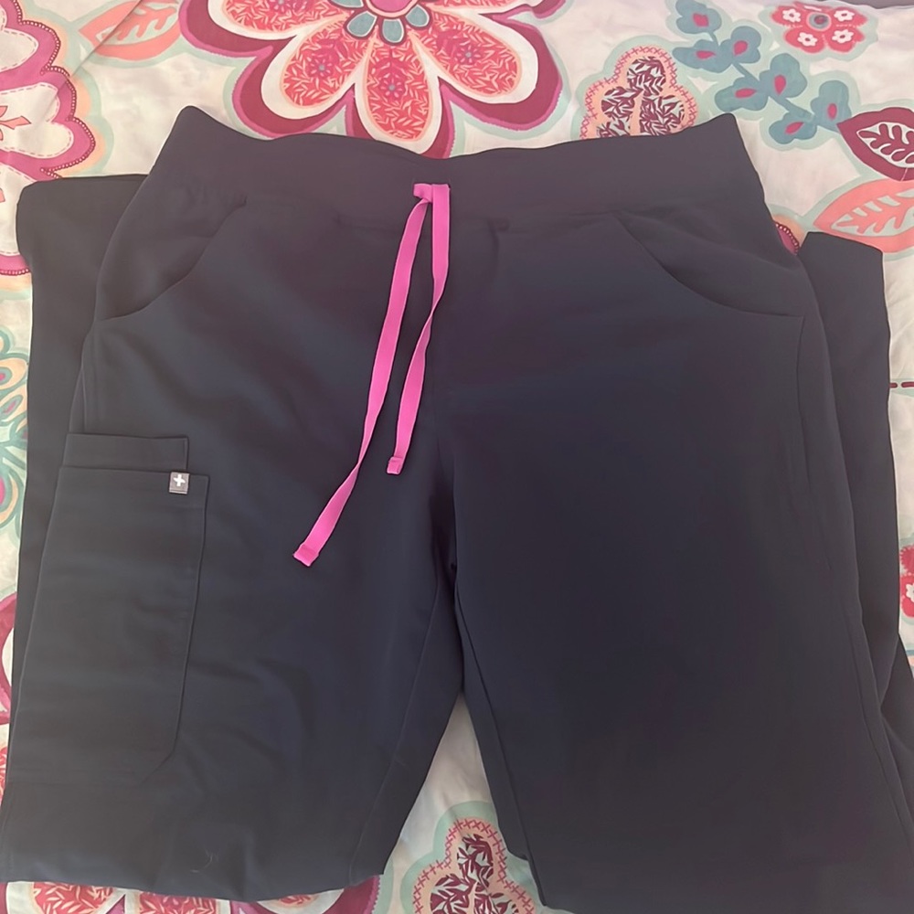 Figs night sky kade cargo scrub pants